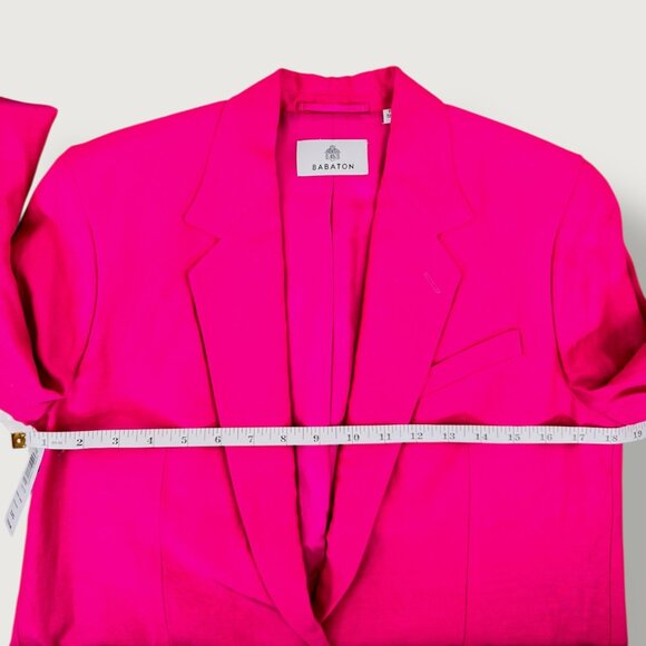 Babaton | XXS | Agency Blazer | Eros Pink | Barbiecore | Quiet Luxury | Preppy - Picture 15 of 16